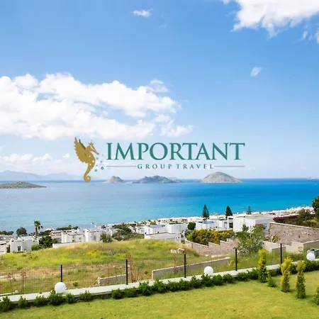 Villa Bd4123 Five Bedroomed With Pool And Sea View Bodrum
