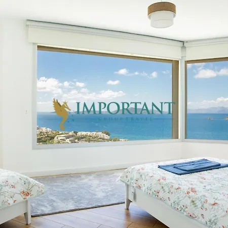 빌라 Bd4123 Five Bedroomed With Pool And Sea View